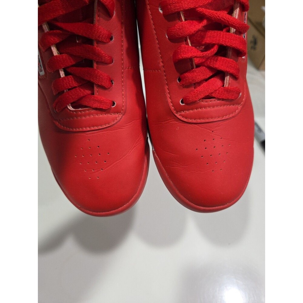 Reebok Women's Classics Princess J95025 Red Casual Shoes Sneakers Size 7.5 SB2 - Picture 6 of 8